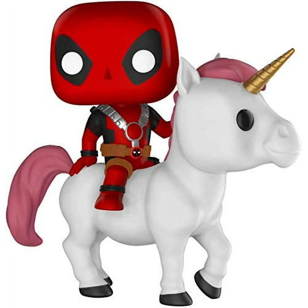 Marvel Funko POP! Rides Deadpool on Unicorn Vinyl Figure (Marvel Collectors Corp Exclusive)