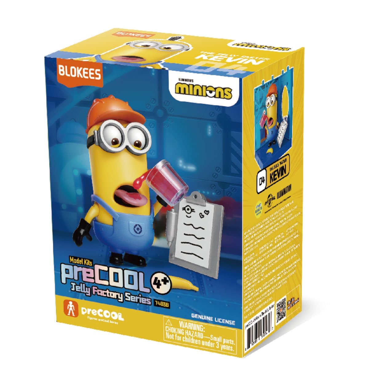 Blokees Minions - JELLY TASTER KEVIN - preCOOL: Minions Jelly Factory Series Model Kit