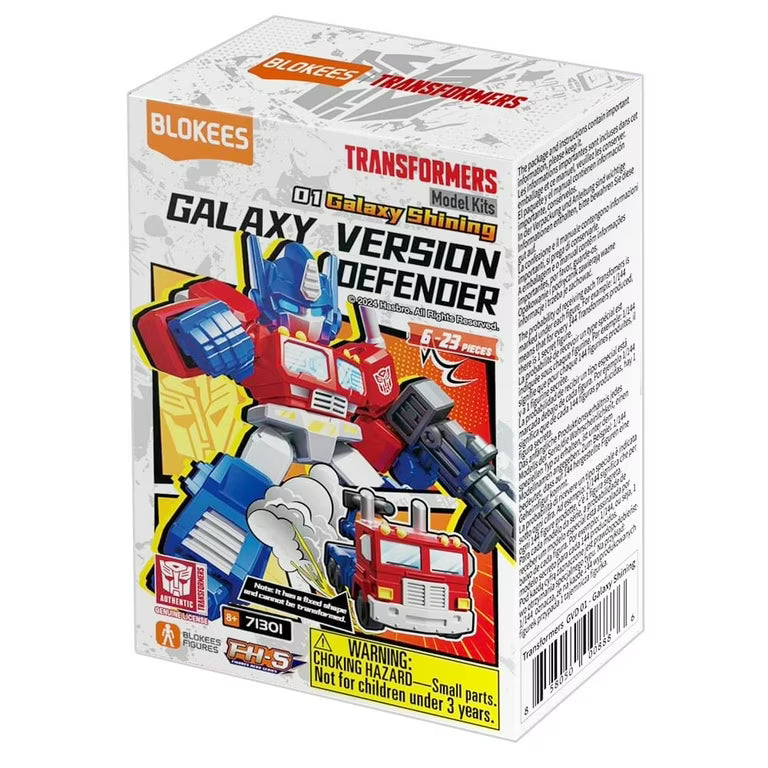 Blokees Transformers Defender Version 01 Shattered Alliance