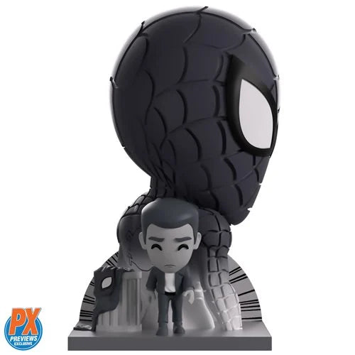 YOU TOOZ:  Marvel Comics Collection The Amazing Spider-Man #50 Black and White Vinyl Figure - SDCC 2024 Previews Exclusive