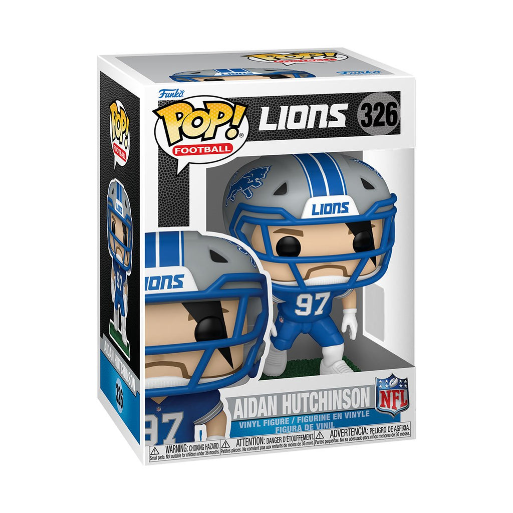 NFL Lions Aidan Hutchinson (Home) Funko Pop! Vinyl Figure #326