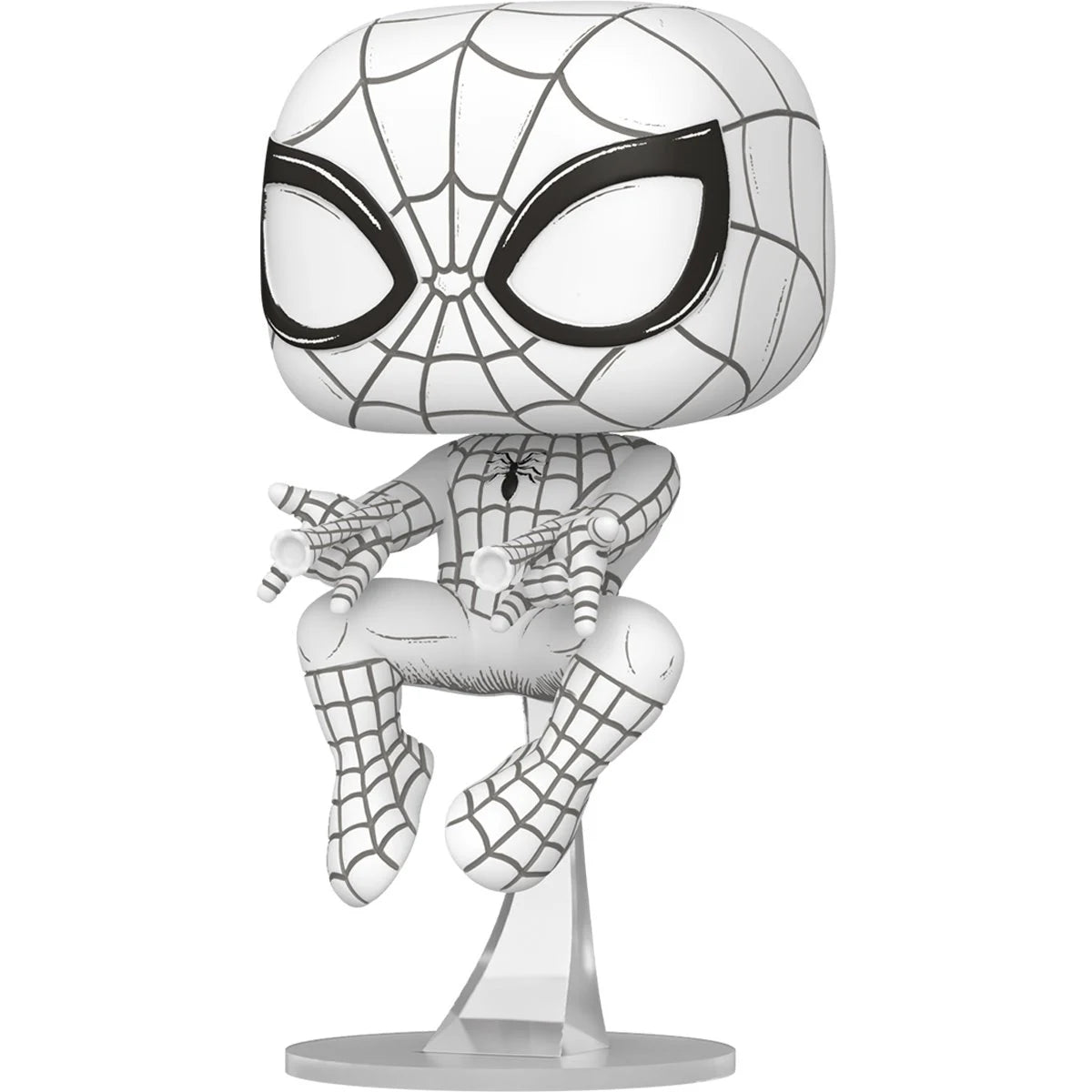 Marvel Sketched Spider-Man Funko Pop! Vinyl Figure #1574