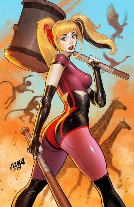 DC COMICS  HARLEY QUINN #54 CVR B DAVID NAKAYAMA CARD STOCK VAR
