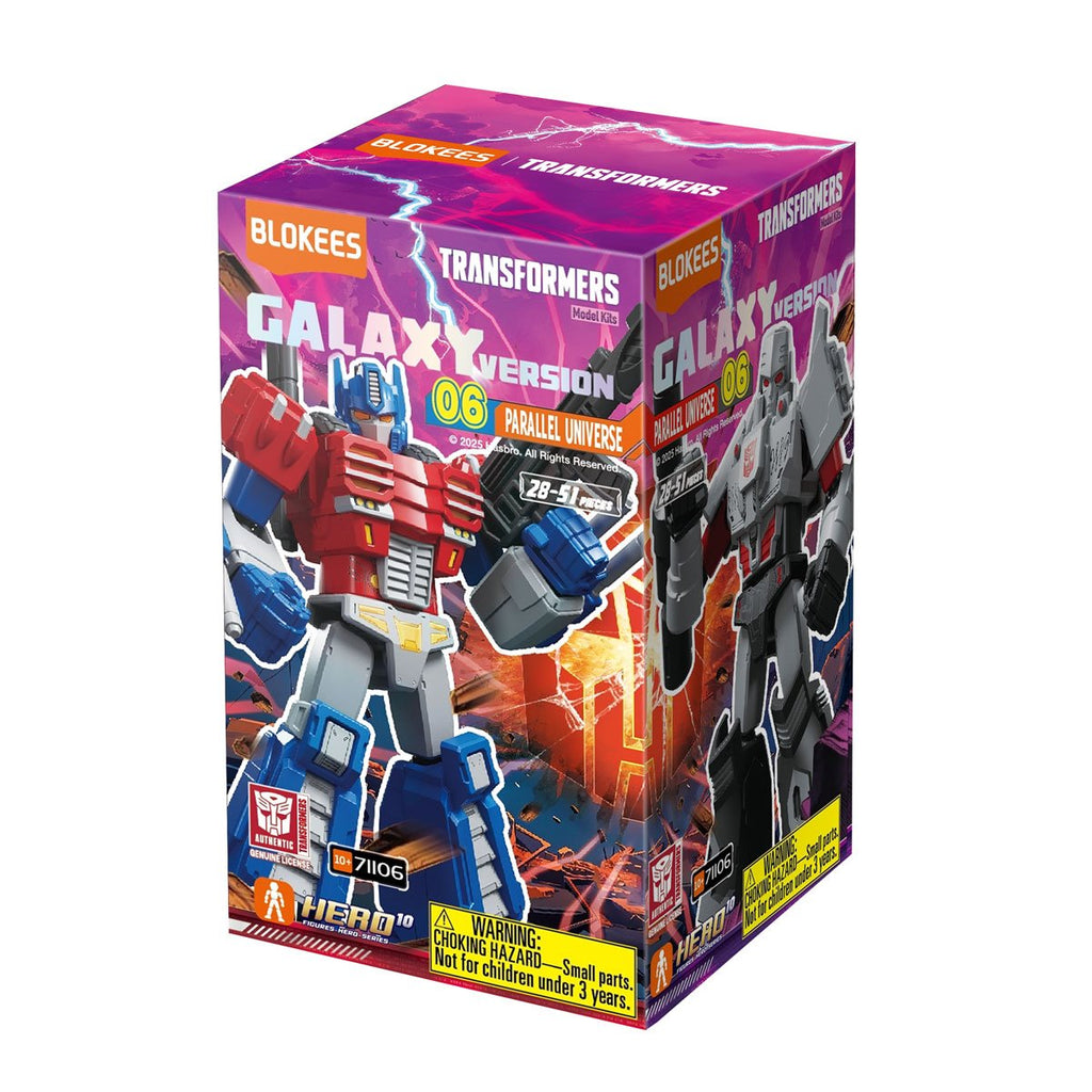 Transformers Galaxy GV06 Transformers Parallel Universe Blokees 4-Inch Blind Box Model Kit