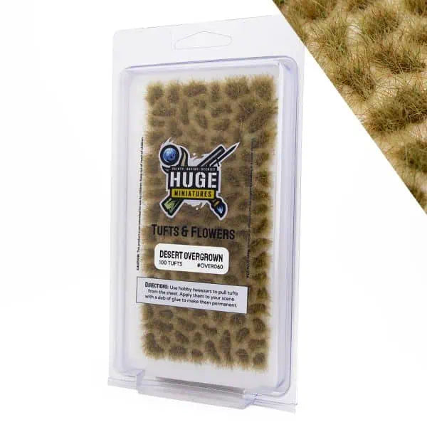 Huge Miniatures Tufts & Flowers: Desert Overgrown