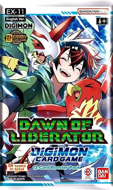 Digimon Card Game Dawn of Liberator Extra Booster Pack EX11 – Lake Hartwell Collectibles