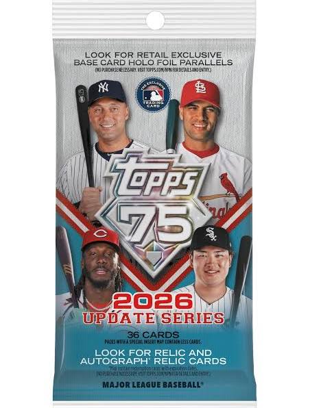 Topps : 2026 MLB Update Series Value Fat Pack