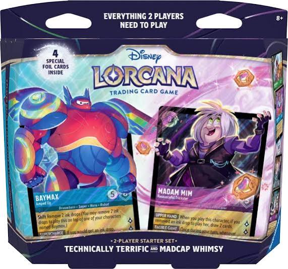 Disney Lorcana : Technically Terrific and Madcap Whimsey 2-Player Starter Set (Hyperia Expansion Set)
