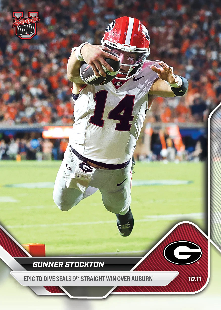 2025 Bowman U Now Gunnar Stockton (10/11/25 va Auburn) #29 - PREORDER