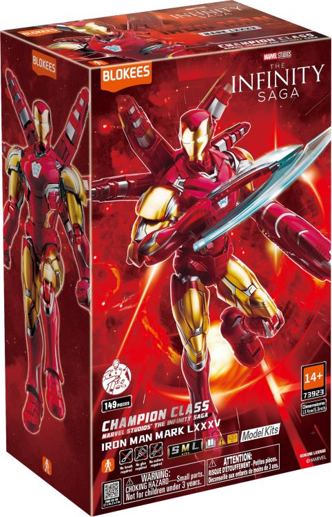 Blokees Marvel MCU The Infinity Saga - Iron Man Mark 85 Champion Class Model Kit