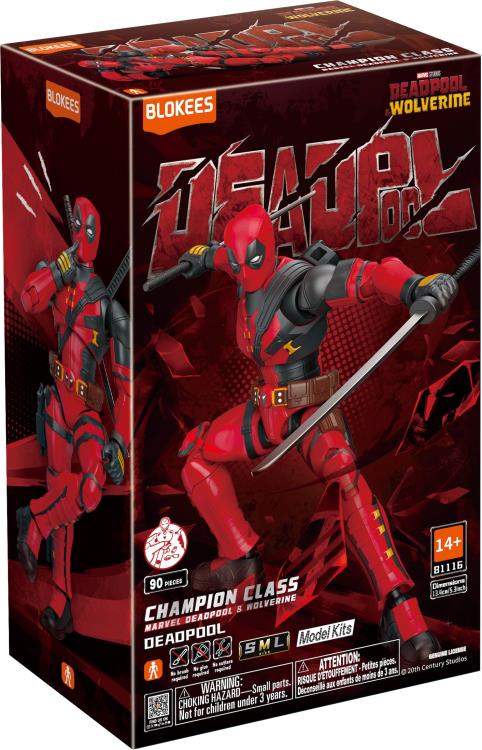 Blokees Marvel MCU Deadpool & Wolverine - Deadpool Champion Class Model Kit