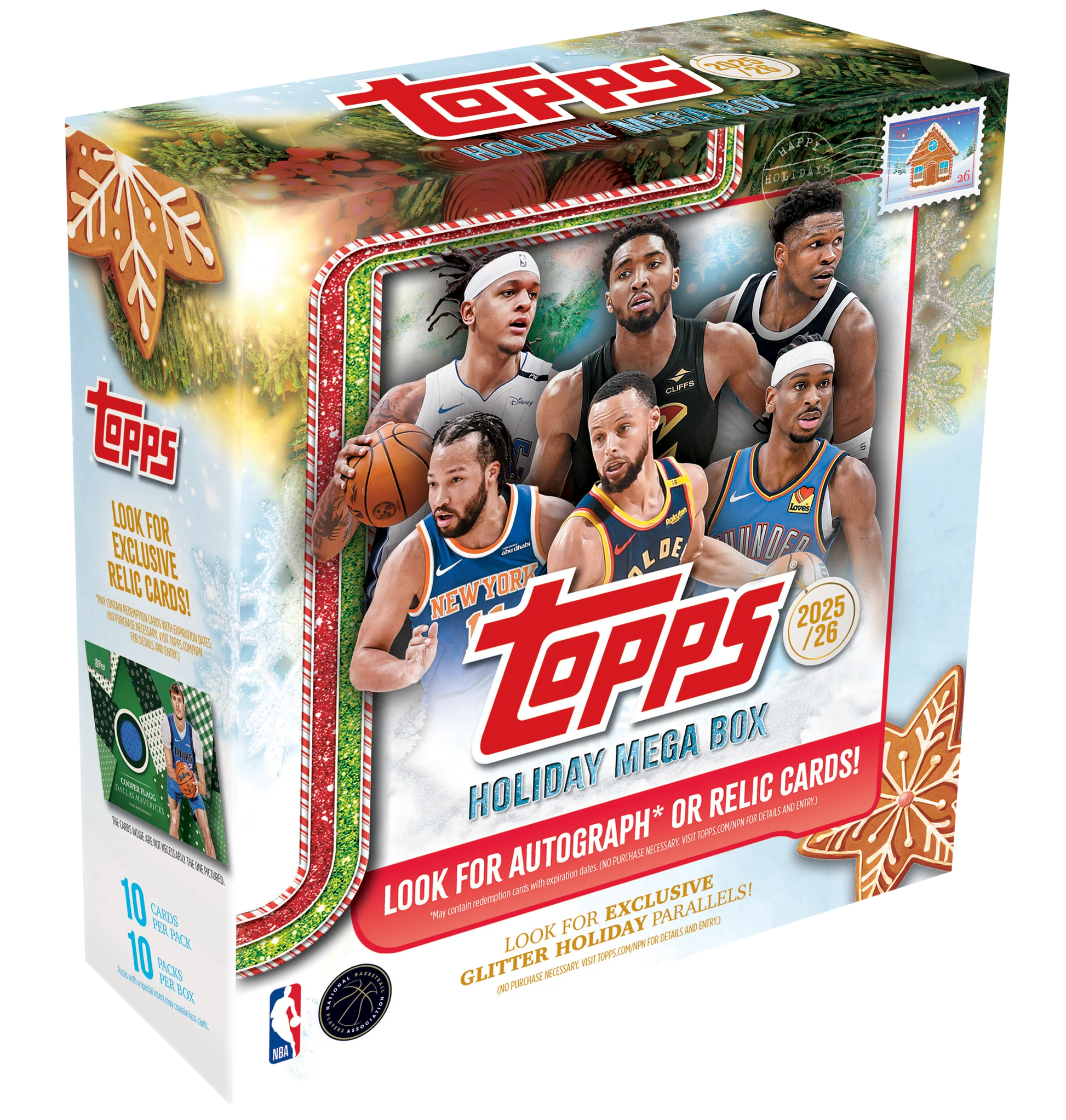 2025-26 Topps Basketball Holiday Mega Box