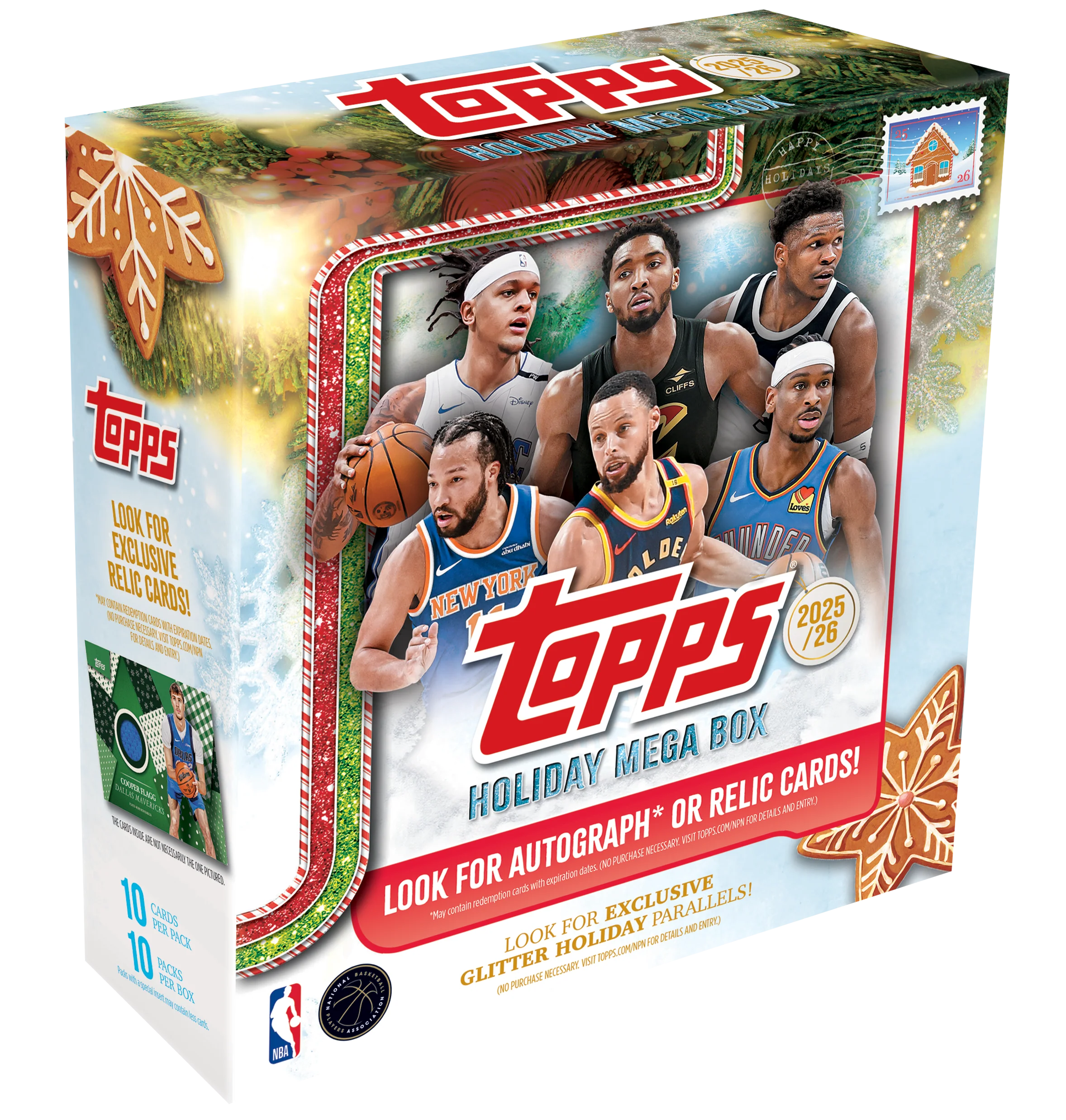 2025-26 Topps Basketball Holiday Mega Box