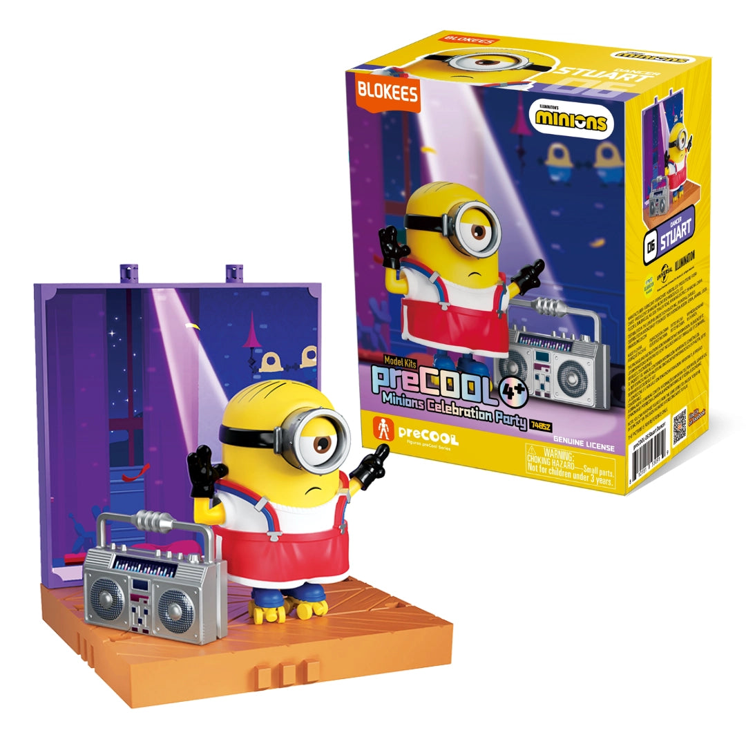 Blokees Minions - DANCER STEWART - preCOOL: Minions Celebration Party Model Kit