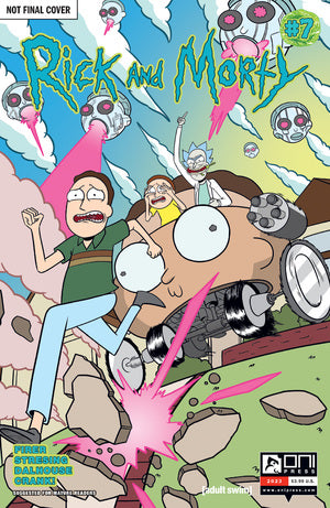 Rick and Morty #7 - CVR B Marc Ellerby VAR
