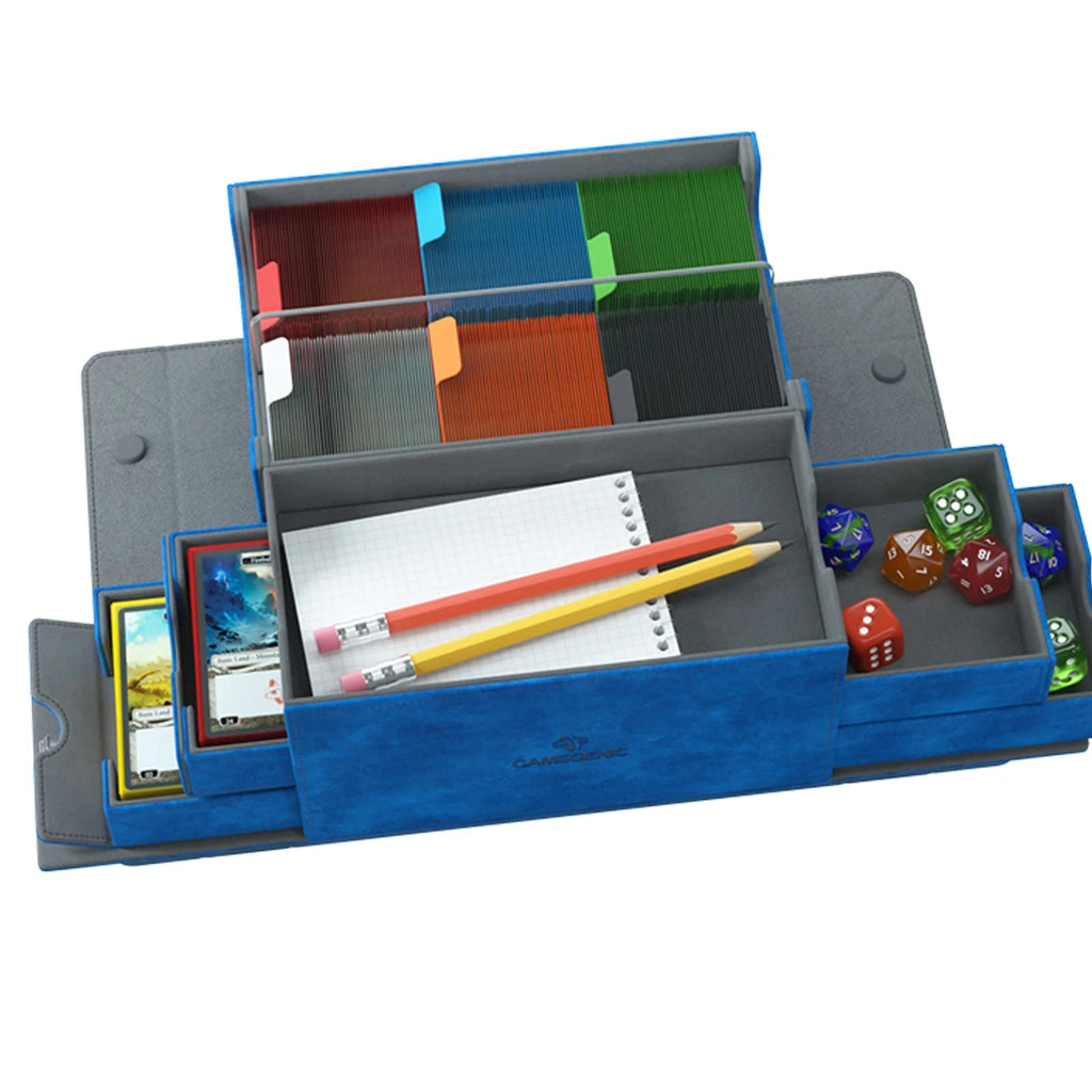 Gamegenic Deck Box: Games' Lair 600+ Convertible (Blue)