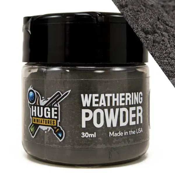 Huge Miniatures Weathering Powder: Gunmetal