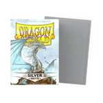 Dragon Shields: Silver- Matte Sleeves (100ct)