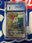 2022 Pokemon Brilliant Stars Shaman Vstar 173/172 CGC 9