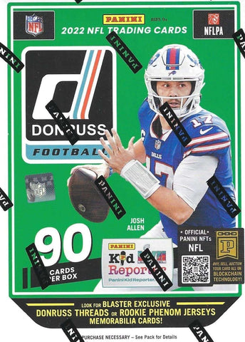 2022 Panini Donruss Football Blaster Box