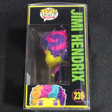 Authentic Hendrix: Blacklight Jimi Hendrix - 2021 Fall Convention Exclusive Funko Pop! Rocks