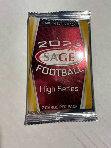 2022 SAGE: Football High Series - Hobby Pack