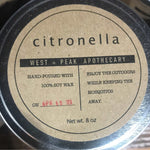 Citronella 8oz Tin Candle