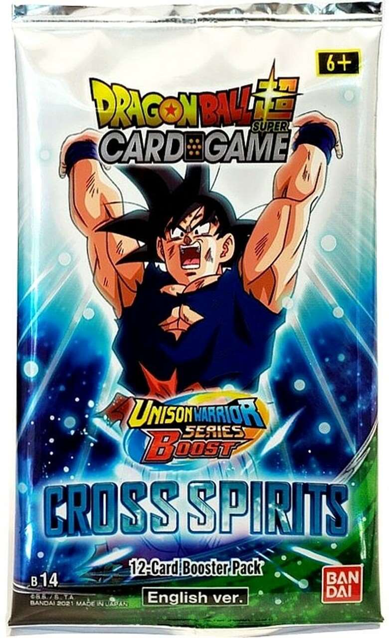 DBZ Card Game: Cross Spirits Unison Warrior Series - Booster Pack