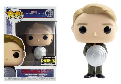 Captain America The First Avenger: Captain America with Prototype Shield - Entertainment Exclusive Funko Pop!