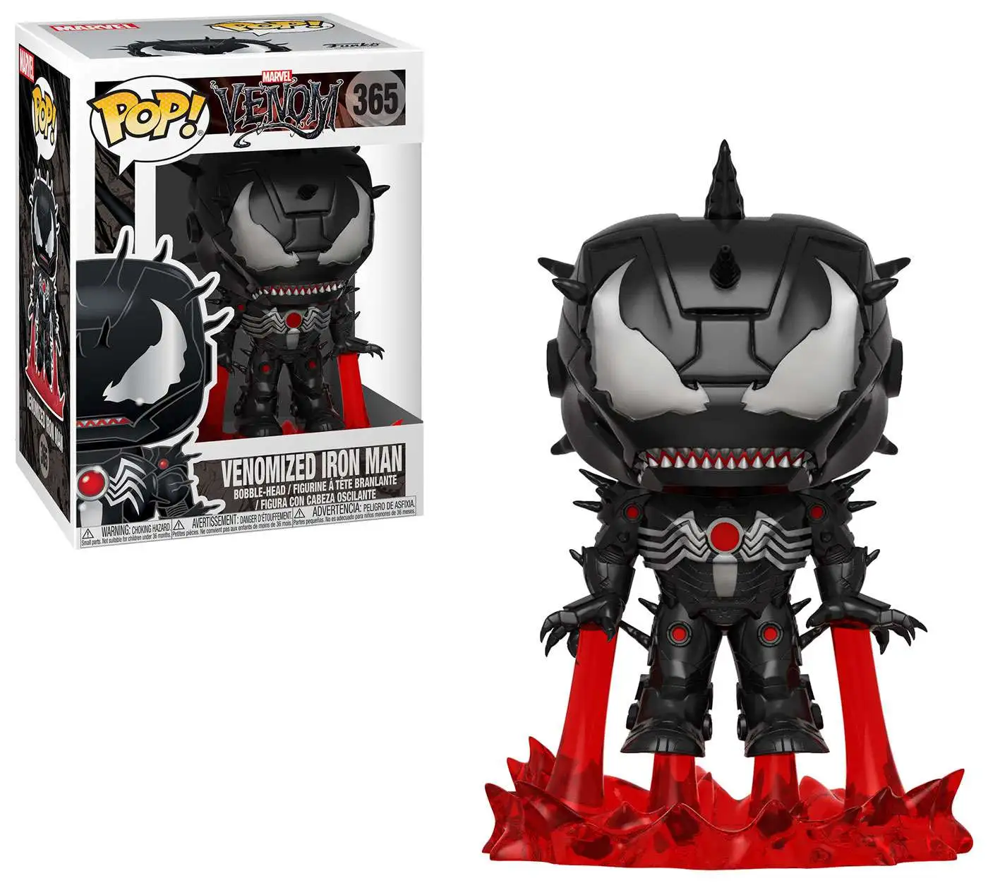 Marvel Venomized Iron Man Funko Pop! Vinyl Bobble-Head Figure #365