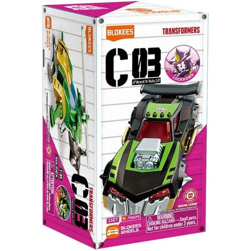 Blokees Transformers: Wheels Roll Out C03 Wreck N Rule 2 [1 RANDOM Model Kit Figure]