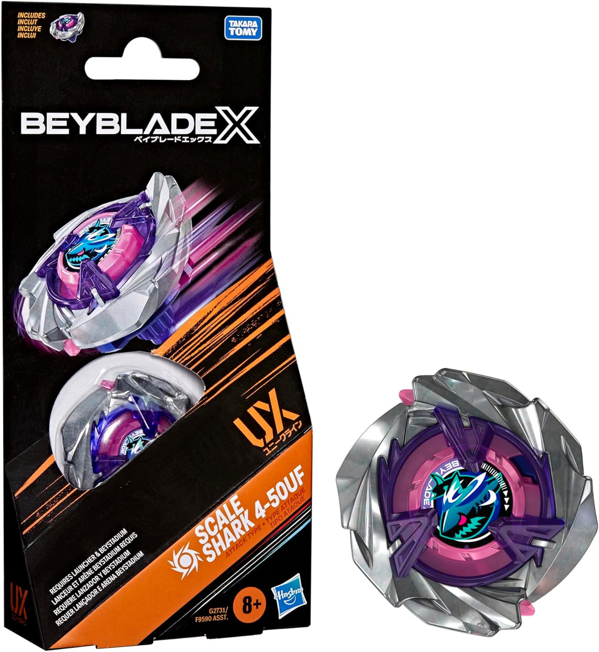 Beyblade X : Scale Shark 4-50UF UX