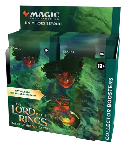 Magic the Gathering Universes Beyond: The Lord of the Rings: Tales of Middle-Earth - Collector Booster Box