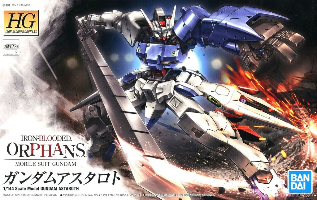 BANDAI Mobile Suit Gundam: Iron-Blooded Orphans HG 1:144 : ASW-G-29 Gundam Astaroth Model Kit