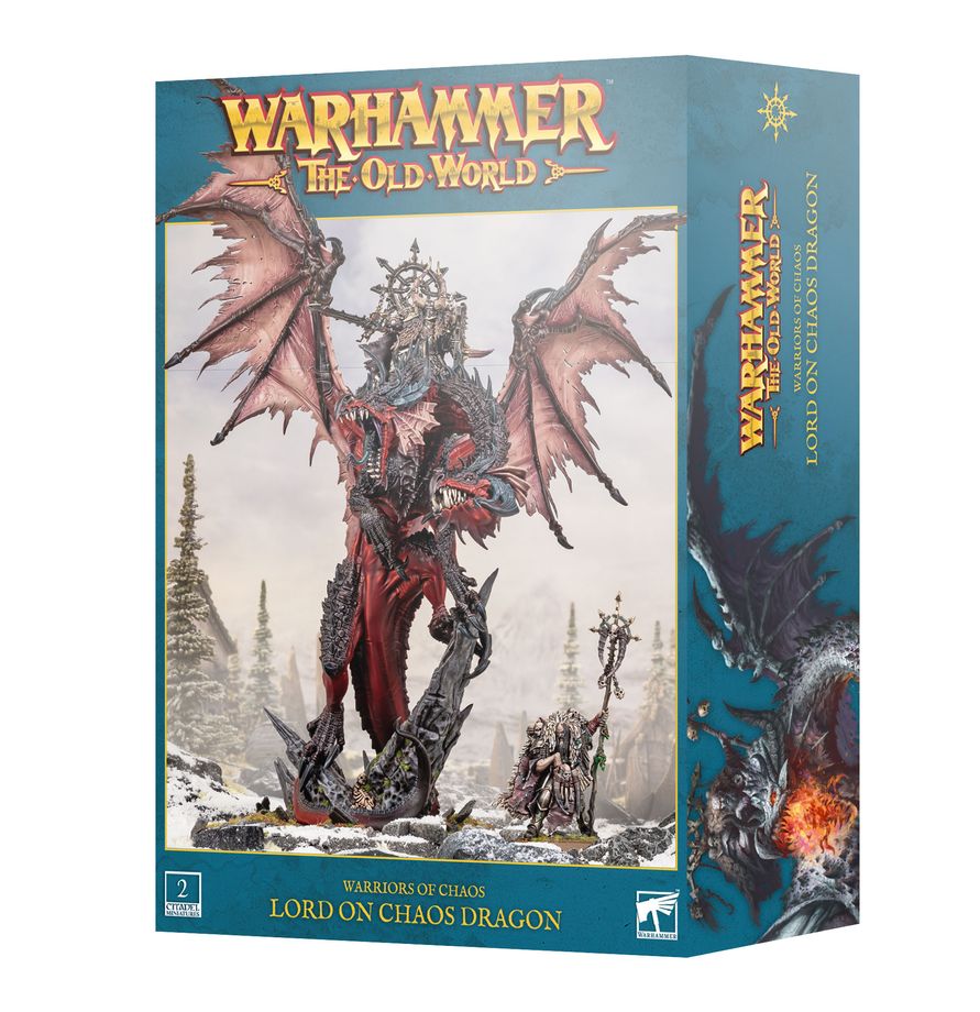 Warhammer : The Old World - Lord/Sorcerer on Chaos Dragon