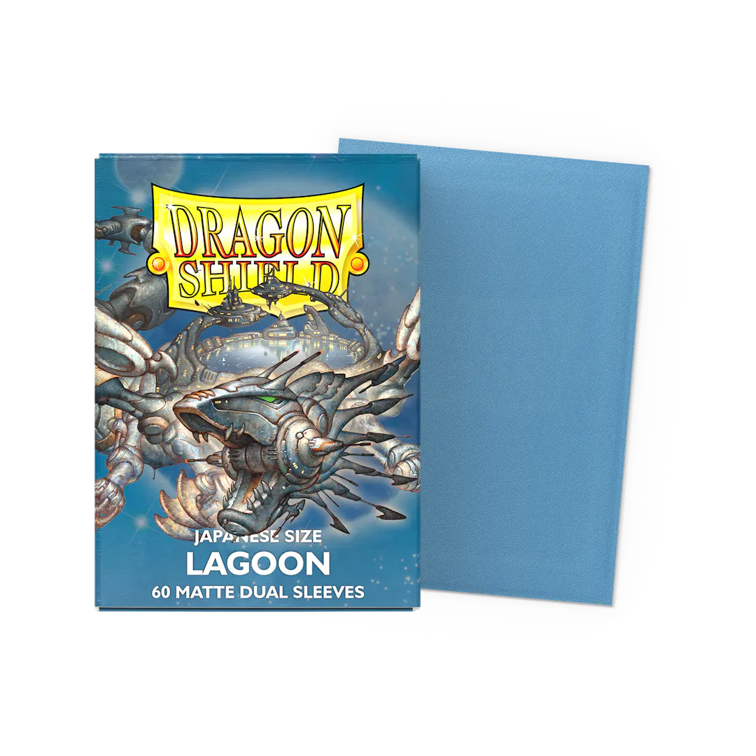 Dragon Shield: Matte Dual Japanese Sleeves - LAGOON (60ct)
