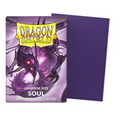 Dragon Shield: Soul - Matte Dual Sleeves - Japanese Size Sleeves (60ct)