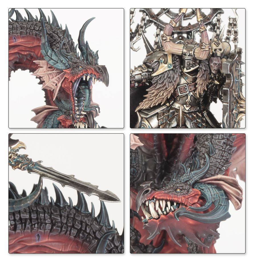 Warhammer : The Old World - Lord/Sorcerer on Chaos Dragon