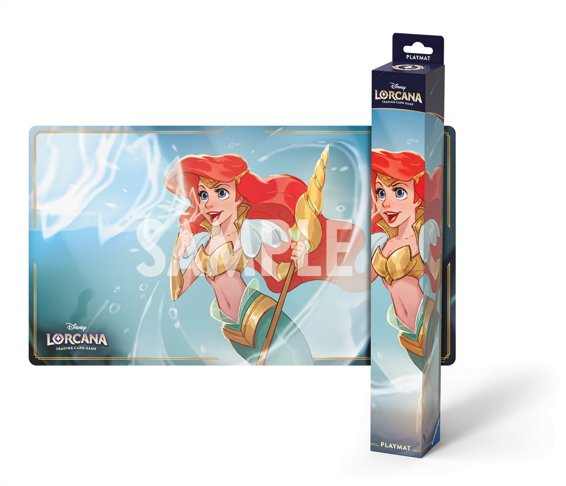 Disney Lorcana: Winterspell Playmat - Ariel, Sonic Warrior