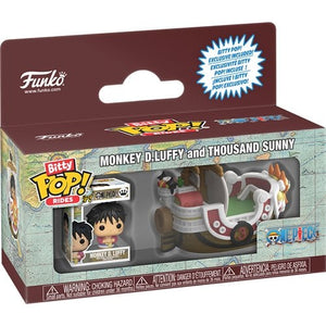 One Piece Monkey D. Luffy and Thousand Sunny Funko Bitty Pop! Ride