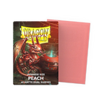 Dragon Shield: Peach - Matte Dual Sleeves - Japanese Size Sleeves (60ct)