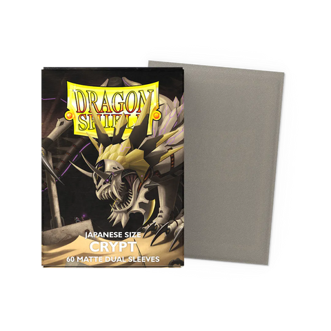 Dragon Shield: Crypt - Matte Dual Sleeves - Japanese Size Sleeves (60ct)