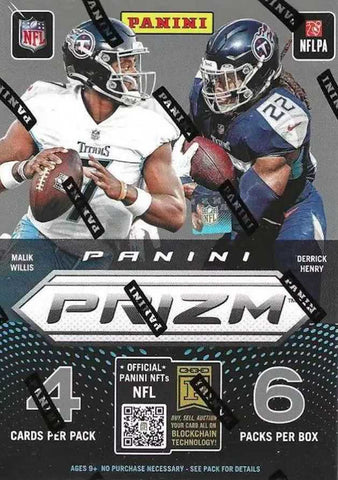 2022 Panini Prizm NFL Football Blaster Box