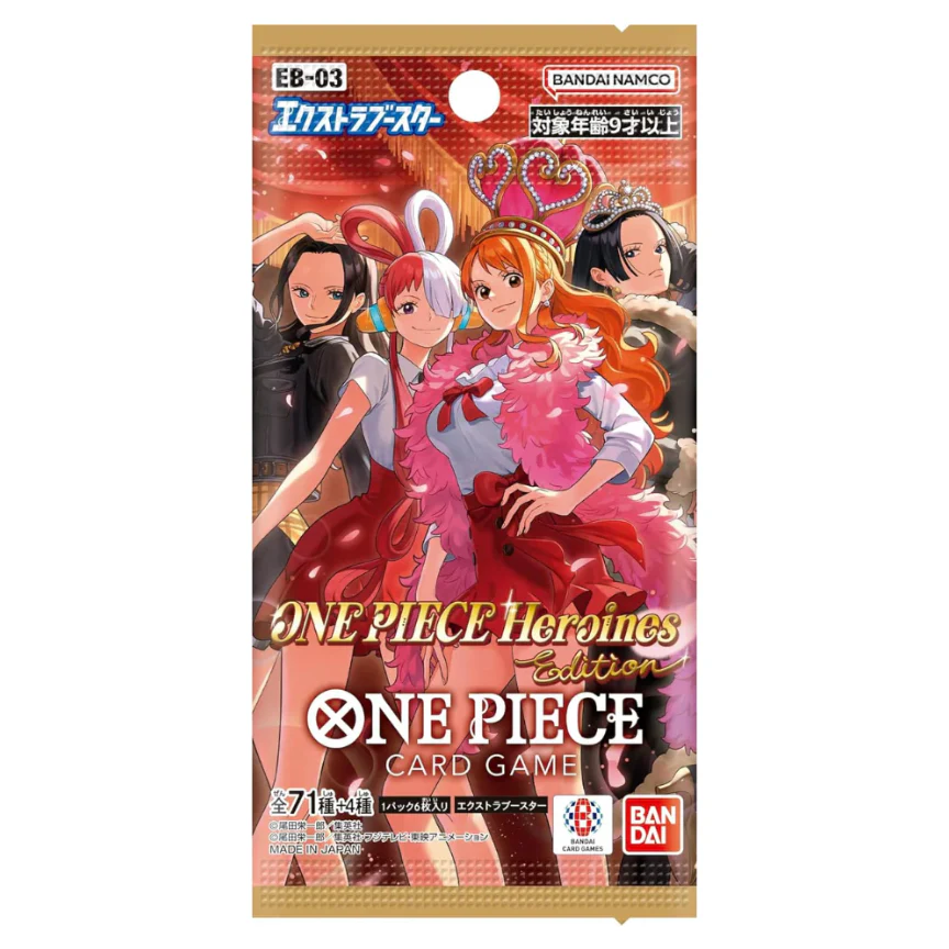 One Piece: Heroines Edition EB-03 JAPANESE Booster Pack