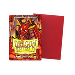 Dragon Shield: Crimson - Matte Sleeves - Japanese Size Sleeves (60ct)