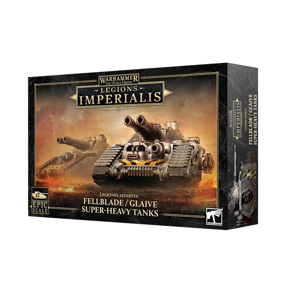 Warhammer The Horus Heresy: Legions Imperialis - Legiones Astartes - Fellblade / Glaive Super-Heavy Tanks