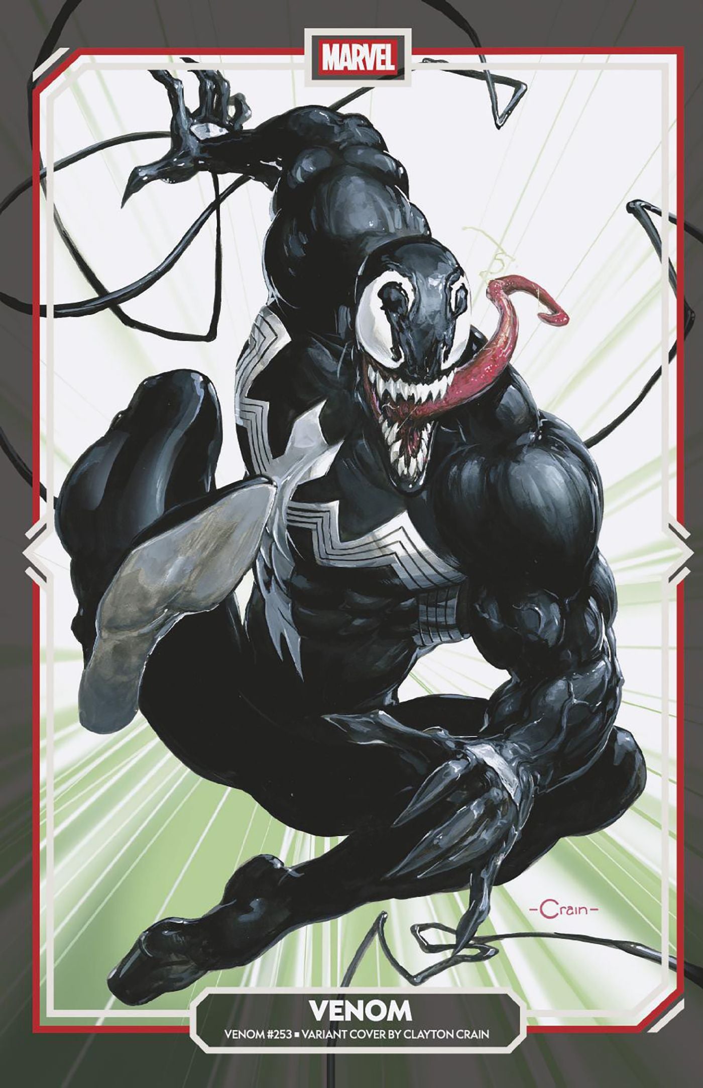VENOM #253 CLAYTON CRAIN VARIANT COVER