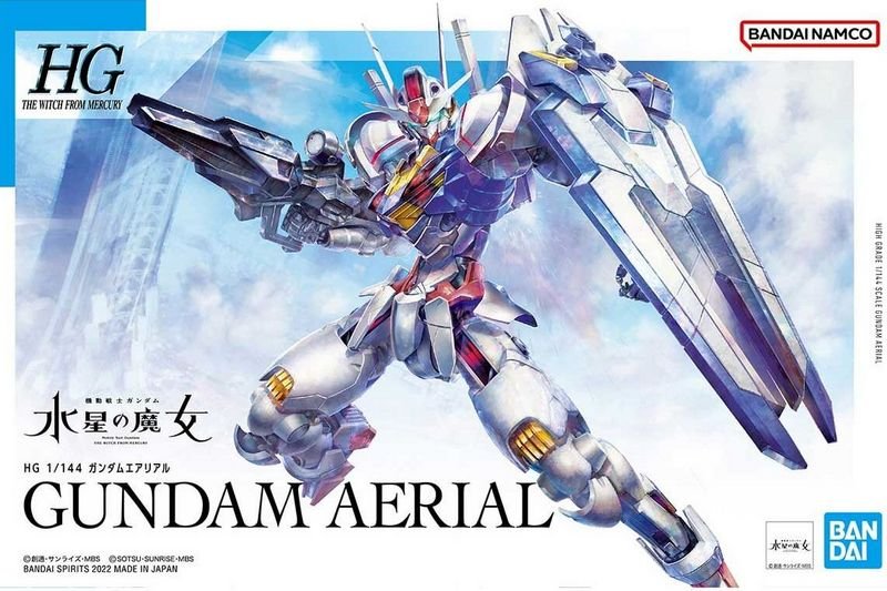 Bandai Gundam HG 1/144 Gundam Aerial Model Kit
