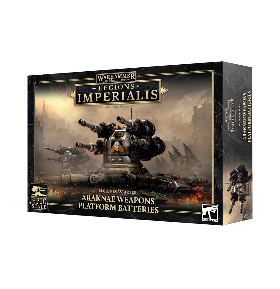 Warhammer The Horus Heresy: Legions Imperialis - Legiones Astartes - Araknae Weapons Platform Batteries