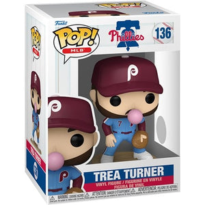 MLB Phillies Trea Turner (Alternate) Funko Pop! Vinyl Figure #136